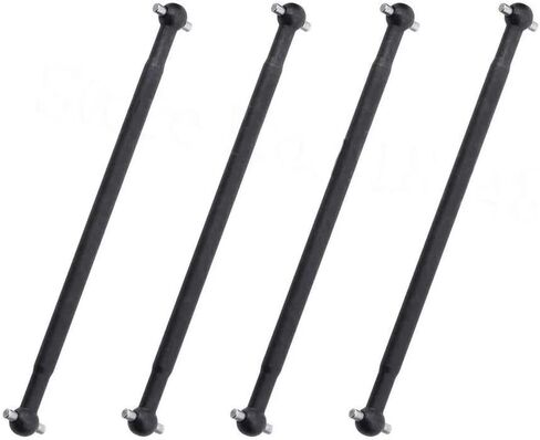 4pcs Metal 90mm Front/Rear Dogbone Shaft 08029 Compatible with 1/10 Electric Volcano Epx/PRO RC Monster Truck Parts Replacement (Black) in Saudi Arabia