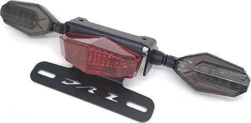 Rear Tail Tidy License Plate Holder Fender Eliminator Kit LED Tail Brake Light Turn Signal Blinker For SUZUKI DR-Z 400SM DRZ400S DRZ 400E 2000-2021 (Red) in Saudi Arabia