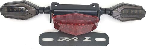 Rear Tail Tidy License Plate Holder Fender Eliminator Kit LED Tail Brake Light Turn Signal Blinker For SUZUKI DR-Z 400SM DRZ400S DRZ 400E 2000-2021 (Red) in Saudi Arabia