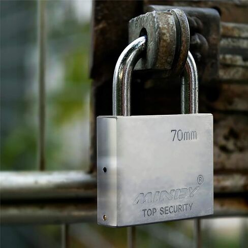 70mm Heavy Duty Lock Warehouse Waterproof Keyed Padlock High Security Padlock with 4 Keys in Kuwait