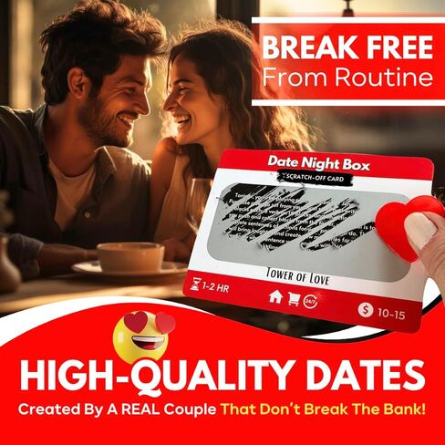 Movie Night Box: Top 100 Scratch-Off Movies & Hidden Gems - 10 Diverse Color-Coded Movie Genres - Interactive Game for Couples, Family, or Solo Entertainment - Gifts for Movie Lovers, Him, Her in Saudi Arabia