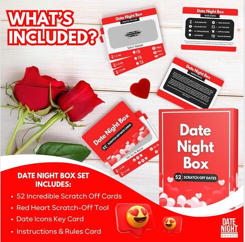 Movie Night Box: Top 100 Scratch-Off Movies & Hidden Gems - 10 Diverse Color-Coded Movie Genres - Interactive Game for Couples, Family, or Solo Entertainment - Gifts for Movie Lovers, Him, Her in Saudi Arabia