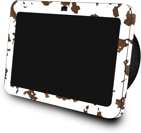 Carbon Fiber Skin Compatible with Amazon Echo Show 8 (3rd Gen, 2023) - Brown Cow - Premium 3M Vinyl Protective Wrap Decal Cover - Easy to Apply, Crafted in The USA by MightySkins in Saudi Arabia