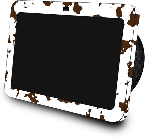 Carbon Fiber Skin Compatible with Amazon Echo Show 8 (3rd Gen, 2023) - Brown Cow - Premium 3M Vinyl Protective Wrap Decal Cover - Easy to Apply, Crafted in The USA by MightySkins in Saudi Arabia