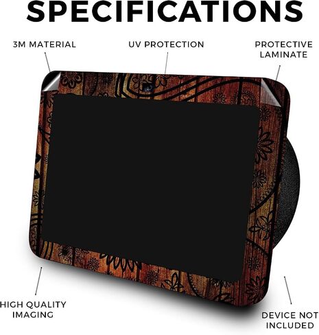 Carbon Fiber Skin Compatible with Amazon Echo Show 8 (3rd Gen, 2023) - Brown Cow - Premium 3M Vinyl Protective Wrap Decal Cover - Easy to Apply, Crafted in The USA by MightySkins in Saudi Arabia