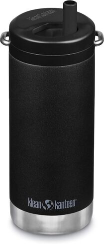 زجاجة KLEAN KANTEEN Tkwide مع غطاء فراولة 12 أونصة، 1 EA in Saudi Arabia