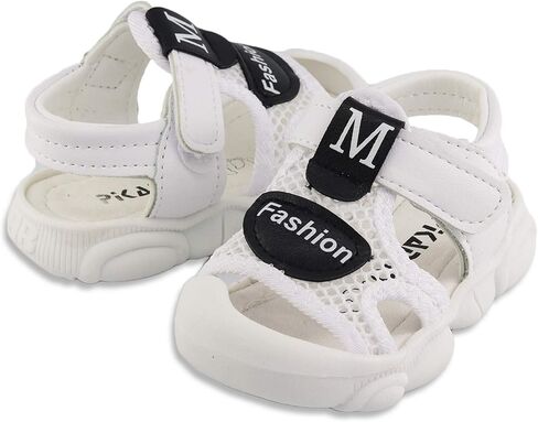 AKINGIO Baby Girls Boys Sandals Rubber Soft Sole Newborn Toddler First Walker Crib Summer Leisure Beach Shoes in Saudi Arabia