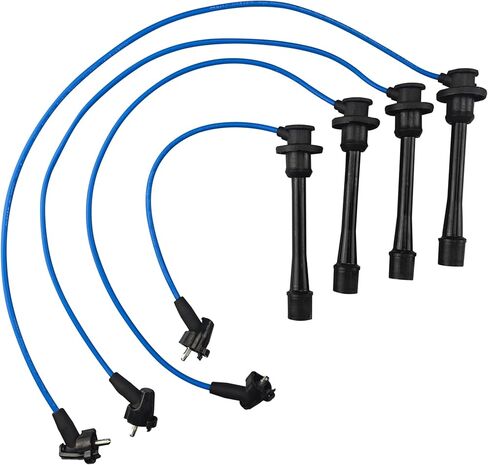 كابل ماستر أسلاك توصيل شرارة عالية الأداء متوافقة مع Toyota 4Runner 2.7L 1997-1996/ T100 2.7L 1994-1997/ Tacoma 2.4L 2.7L 1995-1997 Base in Kuwait