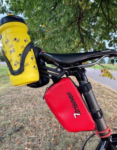 قفص مائي من النايلون المركب لركوب الدراجات - قوي للغاية ومتين وخفيف الوزن للغاية للترياتلون وMTB | متوافق مع جميع الدراجات وزجاجات المياه وحاملات أقفاص السرج! in Kuwait