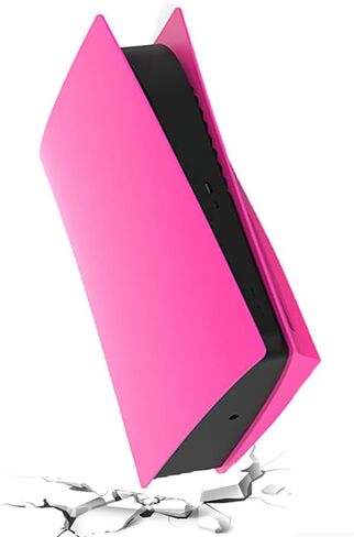 غطاء لوحة Navor لوحدة التحكم PS5 Disk Edition، غطاء حماية مقاوم للصدمات من مادة ABS الصلبة وملحقات حافظة اللوحة البديلة (ليس لجهاز PS5 Slim) فضي in Kuwait