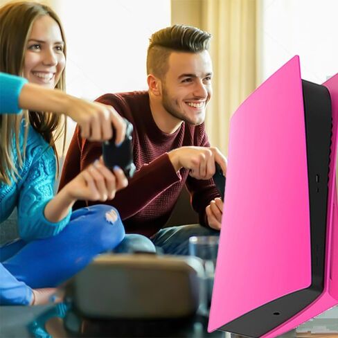 غطاء لوحة Navor لوحدة التحكم PS5 Disk Edition، غطاء حماية مقاوم للصدمات من مادة ABS الصلبة وملحقات حافظة اللوحة البديلة (ليس لجهاز PS5 Slim) فضي in Kuwait