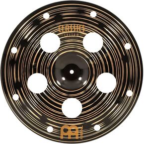 Meinl Cymbals Classics Custom Dark 18" Trash China Cymbal with Holes — Made in Germany — for Rock, Metal and Fusion, 2-Year Warranty (CC18DATRCH) in Kuwait