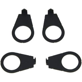 Set of 4 Black LP Guitar Knobs Pointer Plate 3/8" Knob Indicator for USA Les Paul with CTS Pots in Kuwait
