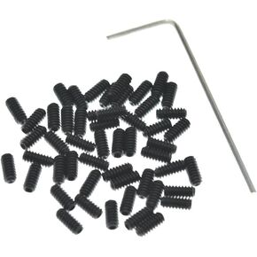 KAISH 50x US #4-40 x 1/4" Stainless Steel Guitar Bridge Saddle Height Adjustment Screws for Stratocaster/Telecaster in Kuwait