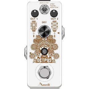 Amuzik Pure Echo Guitar Effect Pedal Analog Digital Delay Effects Pedals for Clear Normal Reverse 3 Modes with Ture Bypass Mini Size in Kuwait