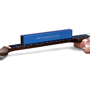 جهاز تسوية FretGuru Sanding Beam Fret Leveler - (10 بوصات ~ 250 مم) يتضمن مبرد تسوية الجيتار الاحترافي 100، 240، 320 حبيبة مقشرة وورق صنفرة ومناديل لإزالة المواد اللاصقة القائمة على النافتا in Kuwait