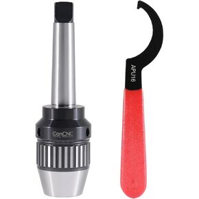 CanCNC Tooling Solutions Precision Keyless Drill Chuck, Heavy-Duty with Integrated Shank, Titanium Jaws, 0537-5803 in Kuwait