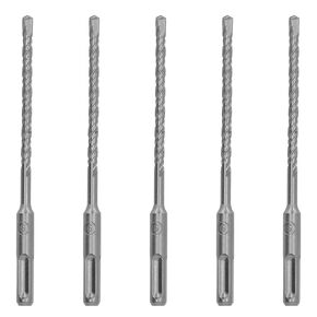 SDS Plus Rotary Hammer Drill Bit 3/8 In. x 6 In. Masonry Concrete Rock Drill-5Pcs in Kuwait