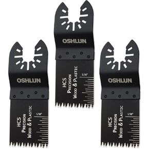 Oshlun MMC-1003 1-1/3-Inch Precision Japan HCS Oscillating Tool Blade with Quick-Fit Arbor for Standard and Quick Change Tools, 3-Pack in Kuwait
