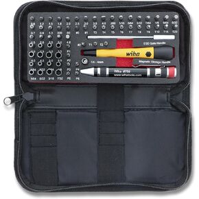 Wiha 75971 مجموعة 68 قطعة نظام 4 ESD Safe Master فني السقاطة والقطع الصغيرة | فني ماستر in Kuwait