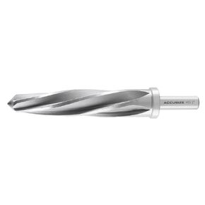 مخرطة محاذاة Accusize 7/8 بوصة HSS، ساق ثلاثية مسطحة 1/2 بوصة، 5FL، 0522-0078 | هيكل فولاذي عالي السرعة ممتاز مع ساق ثلاثية مسطحة مقاس 1/2 بوصة لمنع الانزلاق في الخراطيش المحمولة أو المحمولة in Kuwait