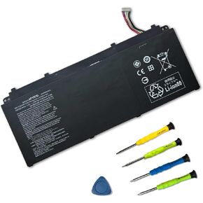 SUNNEAR AP15O5L Laptop Battery Replacement for Acer Chromebook R13 CB5-312T Aspire S13 S5-371 Acer Swift 5 SF514-51 SF515-51T Predator Triton 700 PT715-51 Spin 5 SP513-52N SP513-52NP AP1505L in Kuwait
