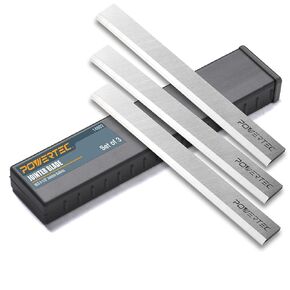 POWERTEC 6 Inch Jointer Blades for Delta 37-190 37-195 37-205 37-220 37-275X, JET JJ-6CS Jointer, Replacement for Delta 37-658, JET 708457K Jointer Knives, Set of 6 (14803DD) in Kuwait