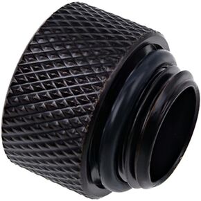 Alphacool Eiszapfen G1/4" Male to Female 10mm Extender Fitting, Deep Black in Kuwait