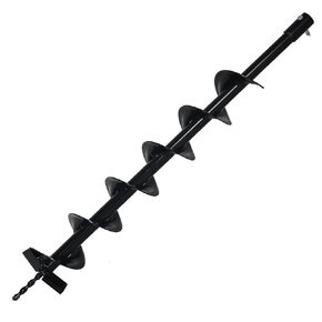 XtremepowerUS Replacement Auger Digging Bit 10" For Post Holes Earth Digger Planting Drill 3/4" Shaft Size Fence Hole Digging Bit in Kuwait