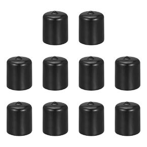 DMiotech 10 Pack 1" ID Red Screw Thread Protectors Rubber End Caps Bolt Covers for Screw Bolt Furniture Pipe in Kuwait
