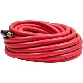 Workforce Air Hose, 3/8 in. x 25 ft., 1/4 Fittings, Rubber, Red - HRE3825RD2 in Kuwait