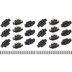 Amass 10 PCS XT60EW-M Mountable XT60E Male Plug Connector with Screws for RC Drone Aircraft FPV Racing Drone in Kuwait