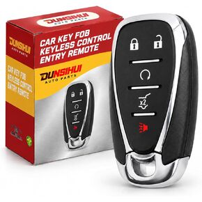 DUNSIHUI HYQ4EA Car Key Fob Keyless Control Entry Remote Start 5 Button SUV Vehicles Replacement Compatible with Blazer Equinox Traverse Trailblazer 5btn in Kuwait