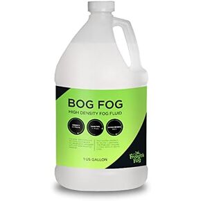 Froggy's Fog Bog Fog Juice, High-Density, Long-Lasting Fog Fluid for Water-Based Fog Machines, Perfect for Professional and Home Haunters, Theme Parks, and Lighting Designers, 1 Gallon in Kuwait