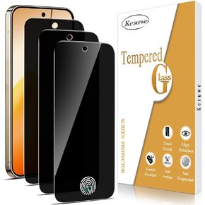 Kesuwe [3-Pack] Screen Protector For Google Pixel 4 Tempered Glass, HD Clear, 9H Hardness, Anti-Scratch No-Bubble, Easy to install in Kuwait