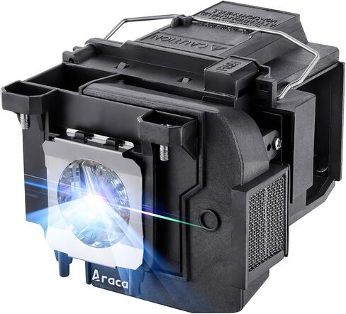 Araca ELPLP96 /V13H010L96 with Housing Replacement Projector Lamp for Epson VS250 VS355 EX5260 VS350 EB-S41 EH-TW650 TW610 TW5650 TW5600 X05 S05 U05 2042 2247U 2142W W05 990U U42 Projector Economical in Kuwait