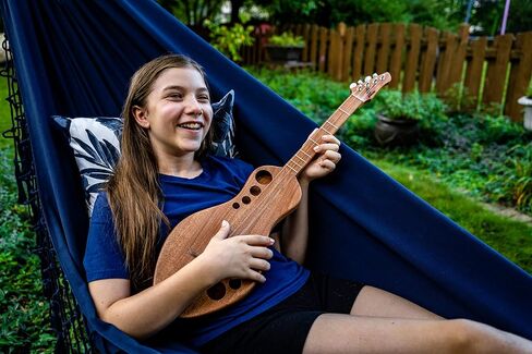 Boondocker Dulcimer Guitar 4-String Diatonic Instrument - Mahogany "Henna" Top in Kuwait