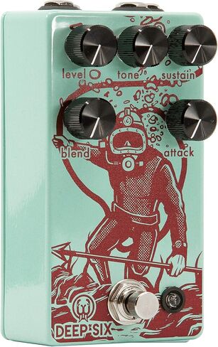 Walrus Audio Deep Six V3 Compressor Guitar Effects Pedal in Kuwait