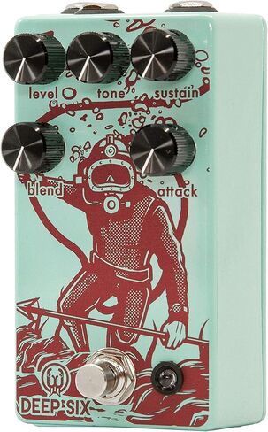 Walrus Audio Deep Six V3 Compressor Guitar Effects Pedal in Kuwait
