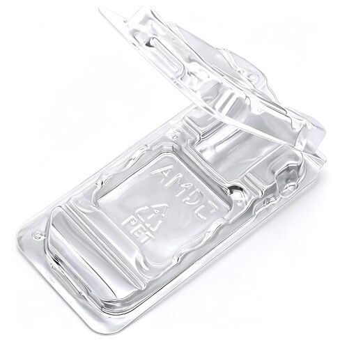 CPU Box FDXGYH 4 Pcs CPU Plastic Protective Case CPU Clamshell Tray Case Container for Intel LGA775 LGA1150 LGA1155 LGA1156 in Kuwait