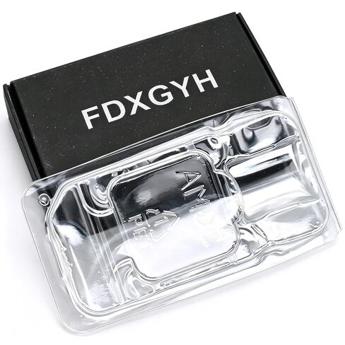 CPU Box FDXGYH 4 Pcs CPU Plastic Protective Case CPU Clamshell Tray Case Container for Intel LGA775 LGA1150 LGA1155 LGA1156 in Kuwait