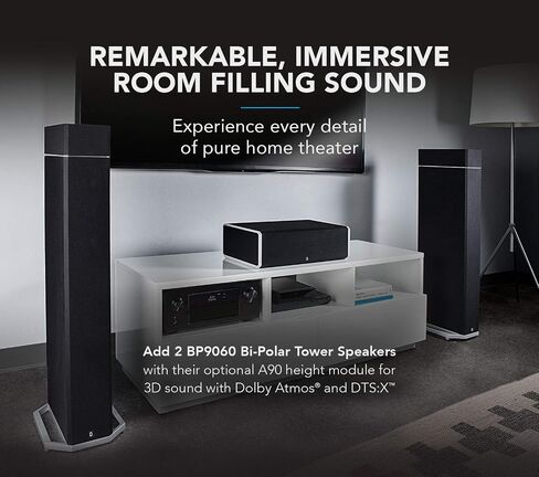 Definitive Technology CS9060 High-Performance Center Channel Speaker (Black) in Kuwait