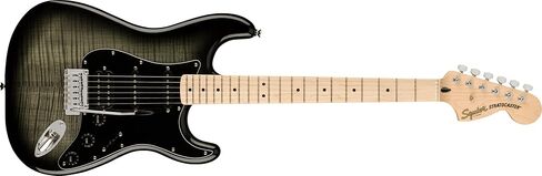 Squier Affinity Series Stratocaster FMT Electric Guitar, Sienna Sunburst, Maple Fingerboard in Kuwait