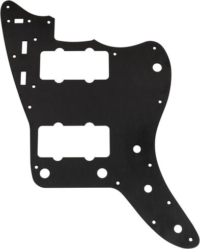 Musiclily Pro 13-Hole Aluminum Vintage 60s Jazzmaster Style Pickguard for Fender American Vintage Reissue Modern Jazzmaster, Gold Anodized in Kuwait