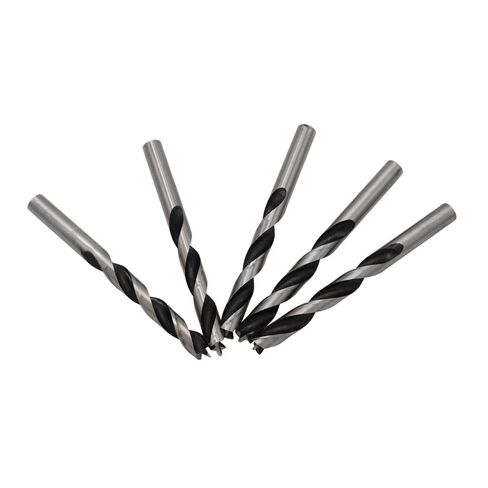 Brad Point Drill Bits 6mm (1/4") Wood Drill Bit Set Woodworking Drills High Carbon Steel for Furniture Hardwood Softwood Cupboard Wardrobe 5 Pack in Kuwait