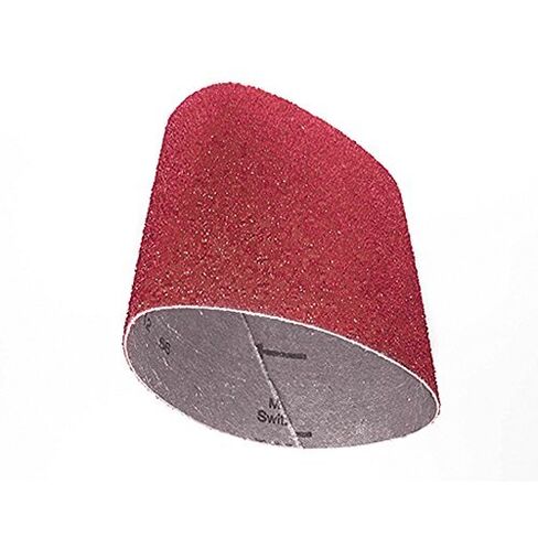 CS Unitec | PTX Ceramic Grinding Belt Sleeve | 40 Grit Grit Metal Grinder Tool Attachment |3-1/2" Diameter x 4" Wide, (Pack of 10) in Kuwait