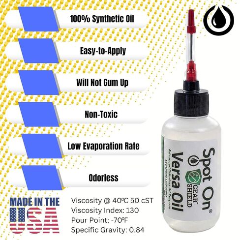 Spot On® Gear Shield Versa Oil Advanced Odorless All Purpose Synthetic Lubricant - 2 Pack in Kuwait