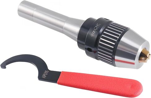 CanCNC Tooling Solutions Precision Keyless Drill Chuck, Heavy-Duty with Integrated Shank, Titanium Jaws, 0537-5803 in Kuwait
