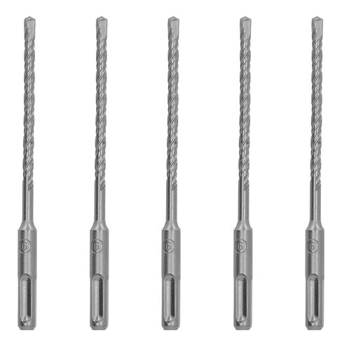 SDS Plus Rotary Hammer Drill Bit 3/8 In. x 6 In. Masonry Concrete Rock Drill-5Pcs in Kuwait