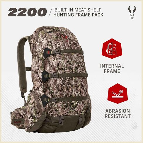 Badlands 2200 - Hunting Pack w/Built-In Meat Hauler | Featuring a quick-deploy meat shelf and supportive suspension to distribute heavy loads comfortably in Kuwait